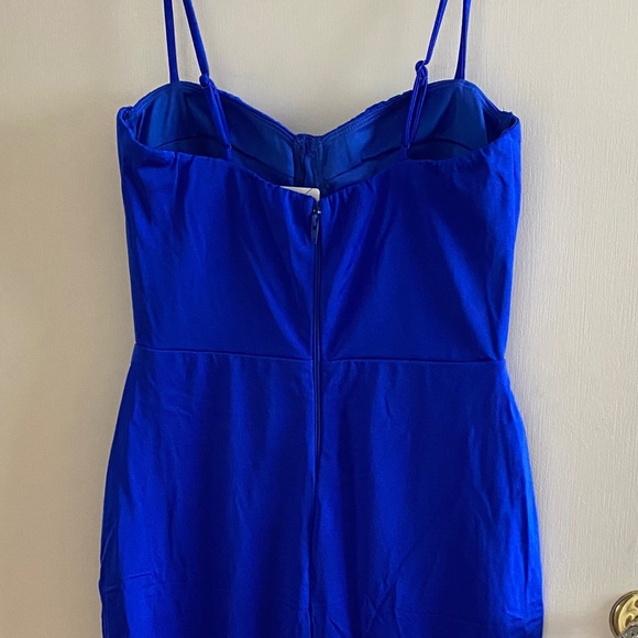 Blue Midi Dress - Picture 2 of 4